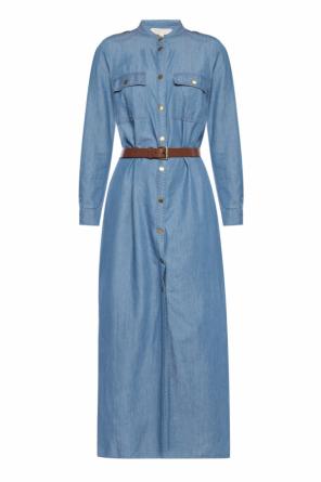 Belted denim dress, zdjęcie 1 Belted denim dress od Michael Kors
